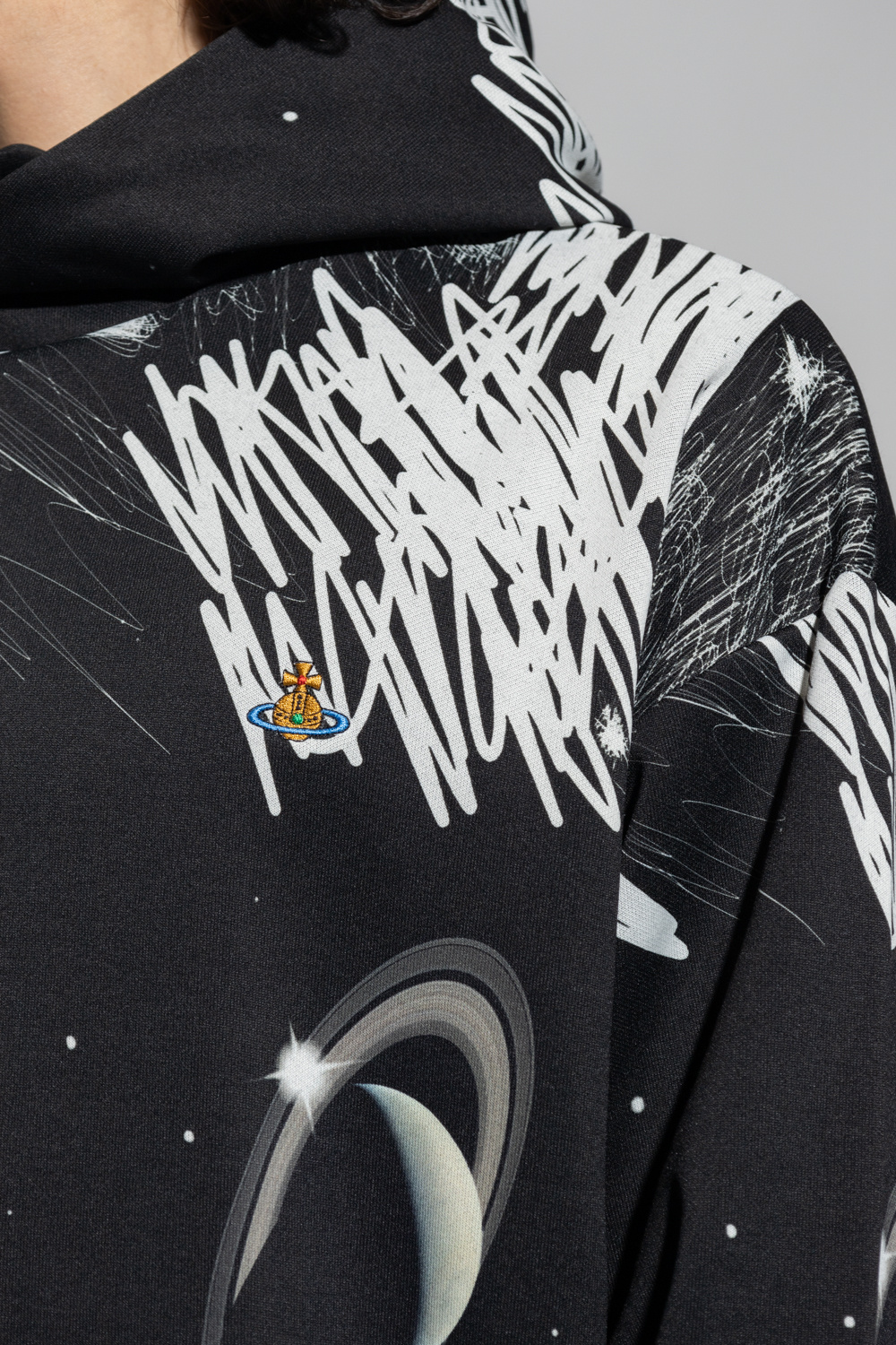 Black Hooded sweatshirt Vivienne Westwood